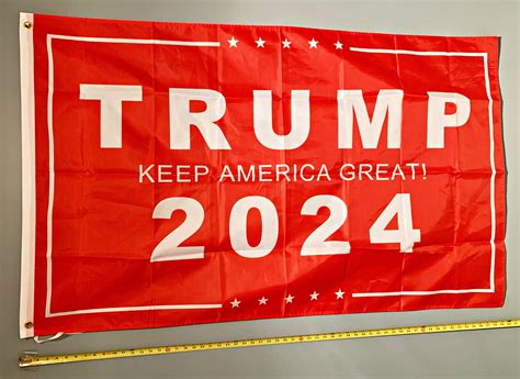 Art And Collectibles Donald Trump Flag Free Shipping Don Jr Ivanka 2024