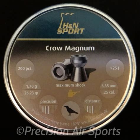 Handn Sport 92226350003 Crow Magnum Hollowpoint Airgun Pellets 25