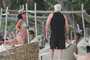 Wendy Barlow And Ric Flair Sexy On The Caribbean Coastline Of Mexico S