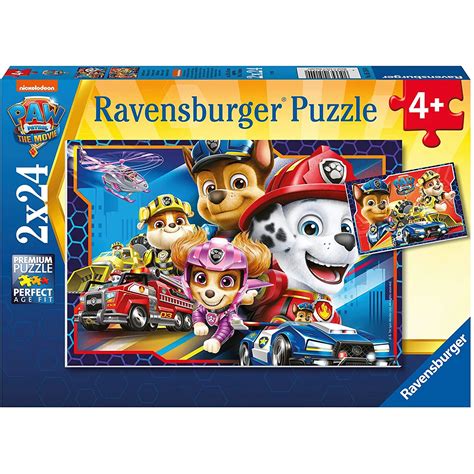Puzzle Ravensburger Paw Patrol 2in 1 2x24 Piese Emagro