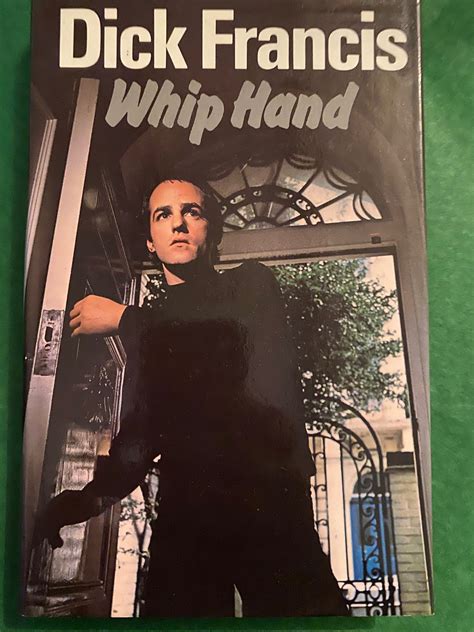 whip hand by dick francis near fine hardcover 1979 1st edition signed by author s moriarty s