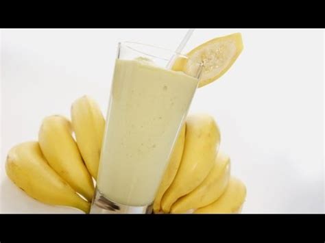 Recette de Smoothie à la Banane Banana YouTube