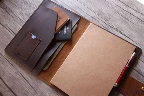 Leather Notebook Covers Personalized Moleskine Journal Case Etsy