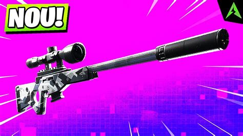 Noul Suppressed Sniper Rifle In Fortnite Youtube