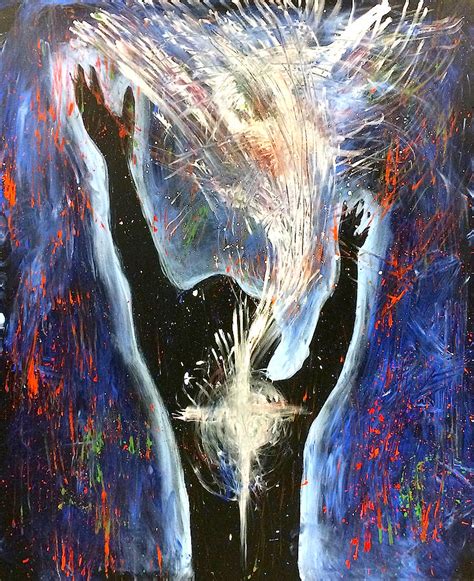 Worship The Holy Spirit Painting By Lance Brown Fine Art America