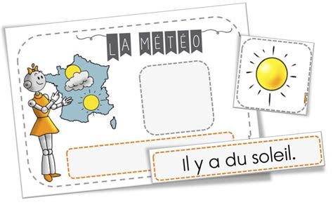 Free French Weather Chart Affichage De La Météo Meteo Météo