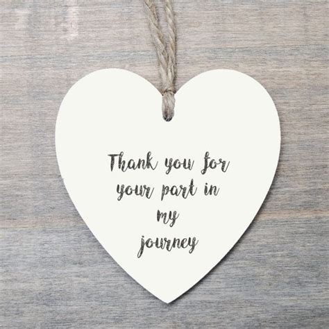 Thank You T Wedding Favour Heart T Wooden Heart T Etsy
