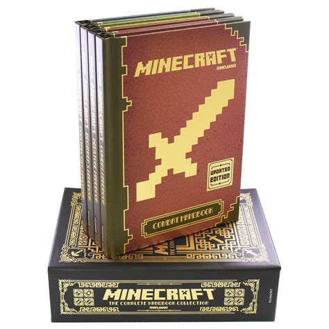 Minecraft The Complete Handbook 4 Books Ages 9 14 Paperback Moj