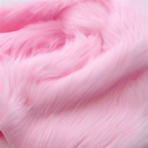 Pawstar Monster Fur Yardage Baby Pink Pastel Light Faux