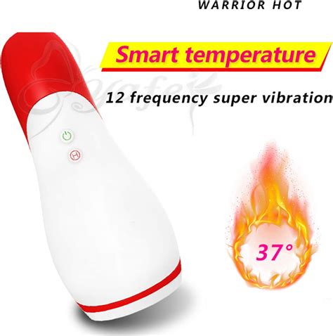 Intelligent Heating 10 Speed Vibrating Mouth Masturbator