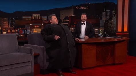 Watch Ben Affleck Smuggle Matt Damon On To Jimmy Kimmel Live Matt