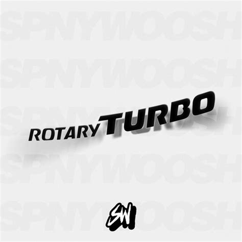 Turbo Rotary Decal Long Spinnywhoosh Graphics