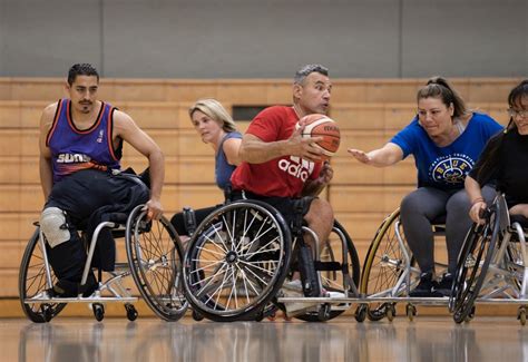 Photo Ucla Adaptive Recreation Wheelchair Basketball Ucla