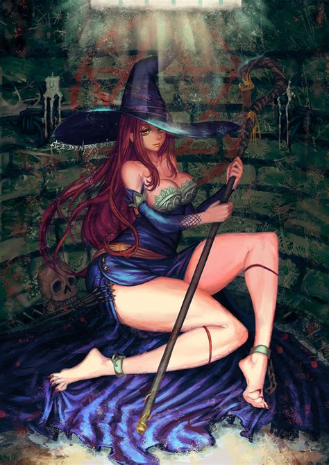 Sorceress From Dragon S Crown By Edenfox On Deviantart Fantasy Witch