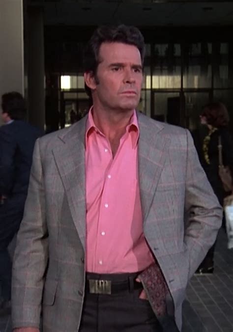 The Rockford Files Jims Black White And Pink Glenurquhart Check
