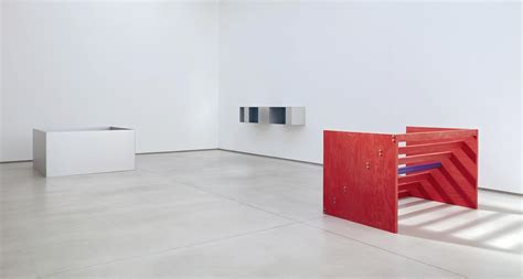 Donald Judd Curated By Flavin Judd Thaddaeus Ropac