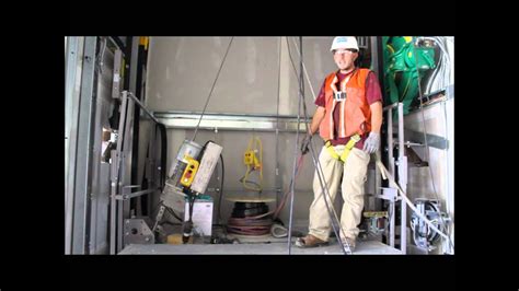 Accumulation on the upstream end but not the downstream end. Elevator Installation at Keyser Building in SLC - YouTube