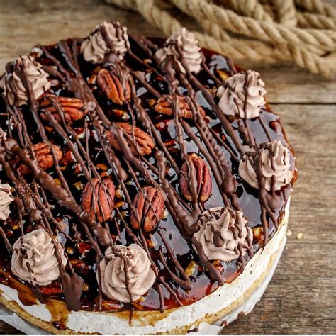 No Bake Turtle Cheesecake The Easiest Most Delicious Way To Make