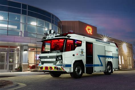 Rancho Cucamonga Adds Rtx Electric Fire Truck To Its Fleet Made By