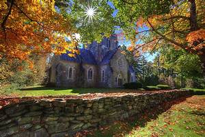 Bethlehem, New, Hampshire, Autumn, Trees, Landscape