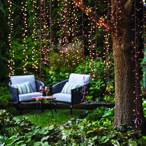 Outdoor Lighting Battery Powered String Lights Decorative For Backyard
