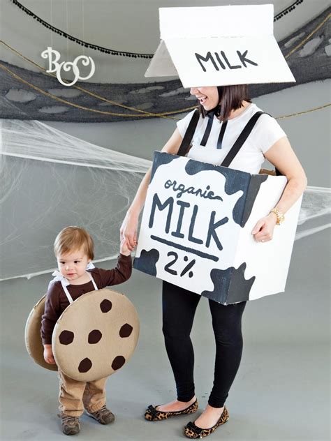 They sell cookie cutter making kits, but to be honest, i have a really hard time using them without i searched up and down the internet, and eventually i ran across a tutorial to make cookie cutters from. DIY Milk and Cookies Halloween Costume for Mom and Baby | HGTV