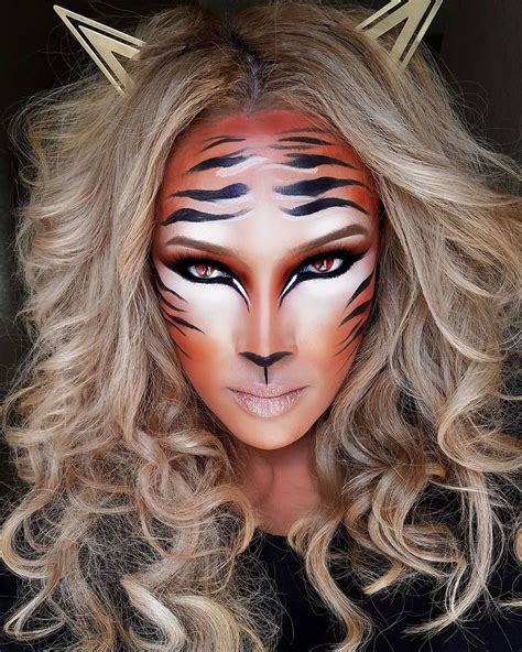 Pin By Elizabeth Castelli On Tattoos For Women Tiger Makeup