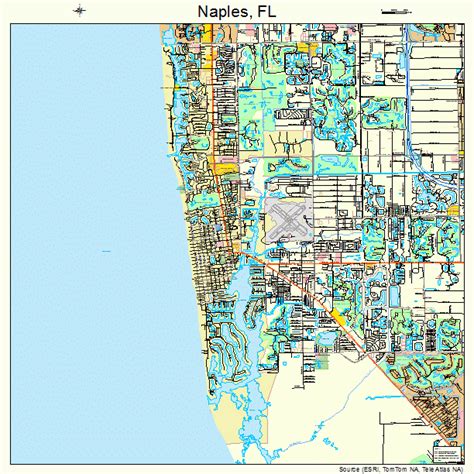 Printable Map Of Naples Florida
