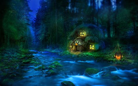 Fantasy Place Hd Wallpaper Background Image 1920x1200