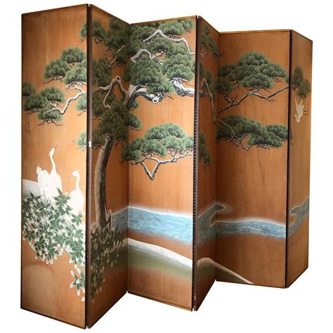 A Beautiful Japanese Wall Screen For Sale At 1stdibs