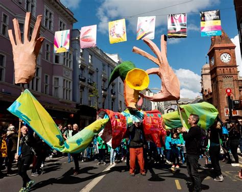 Thousands Of Youngsters Take Part In The Childrens Parade In Brighton