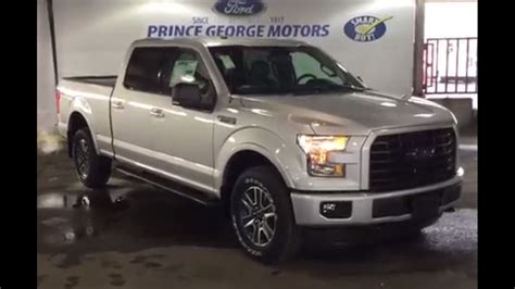 2016 Silver Ford F 150 4x4 Supercrew Xlt Sport Review Pg Motors Youtube