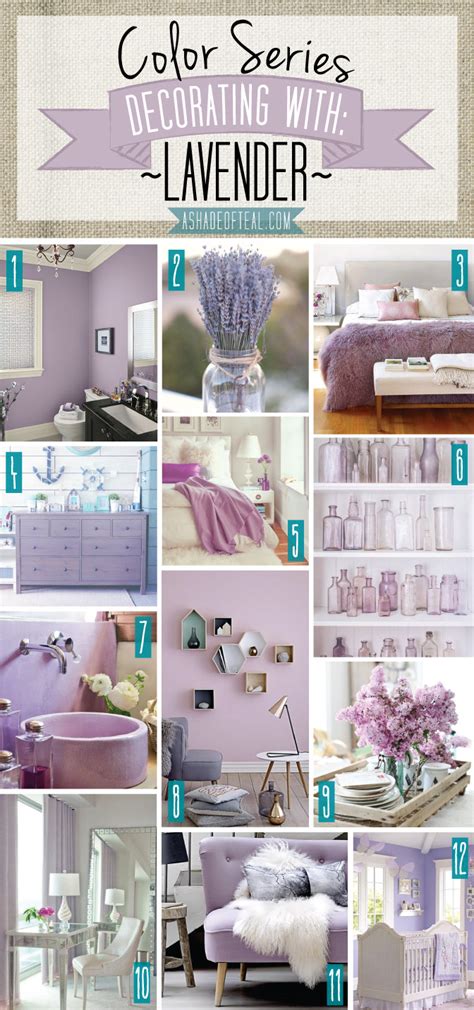 Color Series Decorating With Lavender