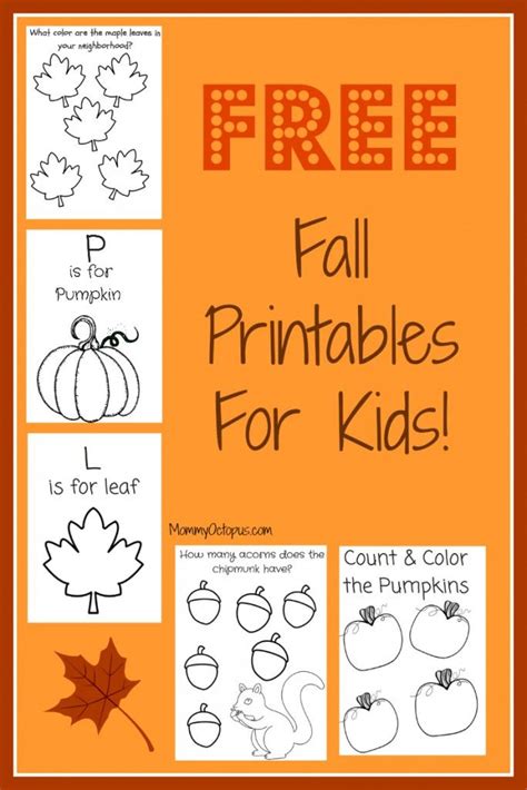 Below are coloring pages, word puzzles, mazes, hidden pictures, picture matching, and connect the dot activity pages. Free Fall Printable Activity Sheets | Autumn activities ...