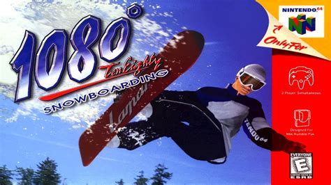 1080° Snowboarding Teneighty Nintendo 64 Gameplay 1080p N64