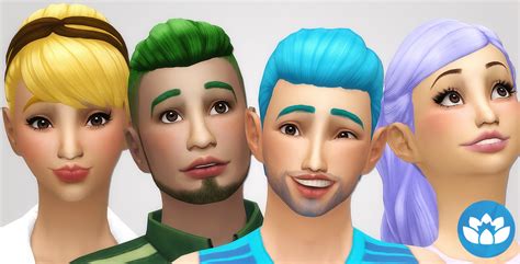 Noodlescc Spa Day Gamepack Hair Recolors All Of Sims 4 Cc Finds