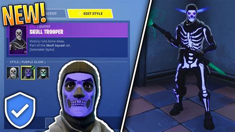Fortnite Ogs Unlock Purple Skull Trooper In Fortnite Gameplay Youtube