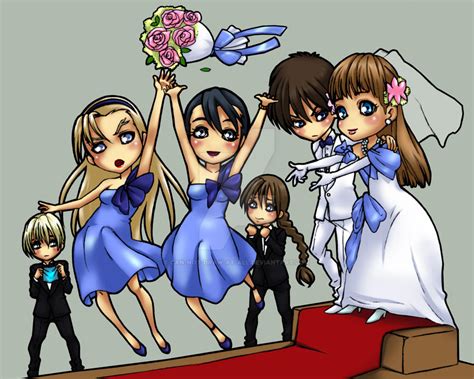 1xr Chibi Wedding By Nicoy By Can Not Draw At All On Deviantart