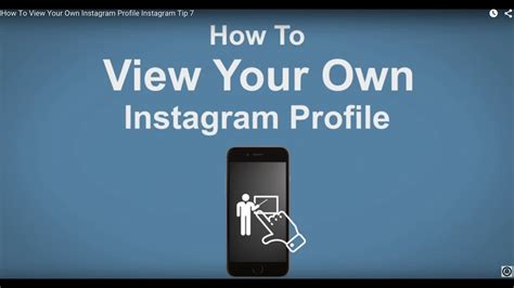 How To View Your Own Instagram Profile Instagram Tip 7 Youtube