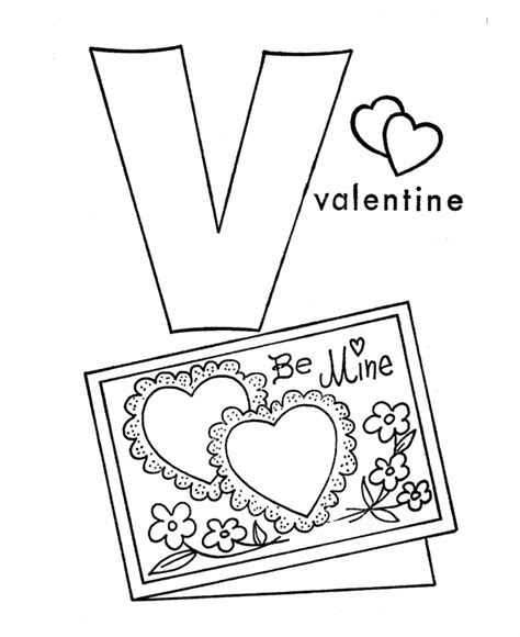 Letter V Coloring Pages Coloring Home