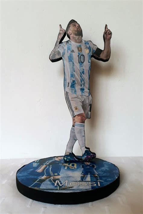 Lionel Messi Argentina Display 8 Standee Figure Statue Etsy Australia