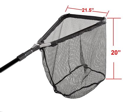 Fiblink Folding Aluminum Fishing Landing Net Fish Net With Extending T