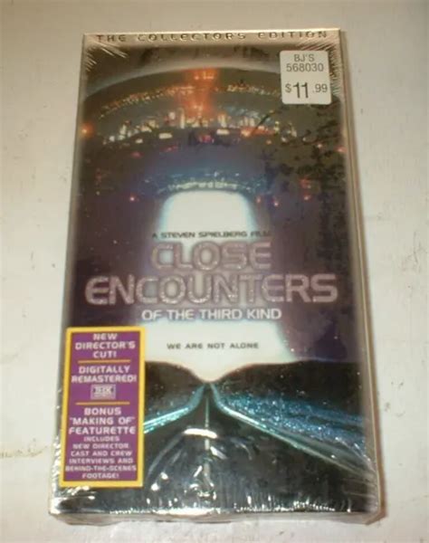 CLOSE ENCOUNTERS OF The Third Kind VHS 1998 The Collector S Edition