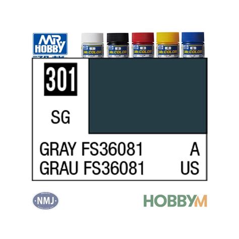 Mr Hobby C 301 Gray Fs36081 10 Ml Mr Color Lacquer Paint