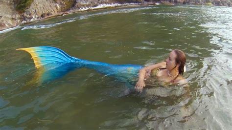Mermaid Cyanea On The Beach Remastered Youtube