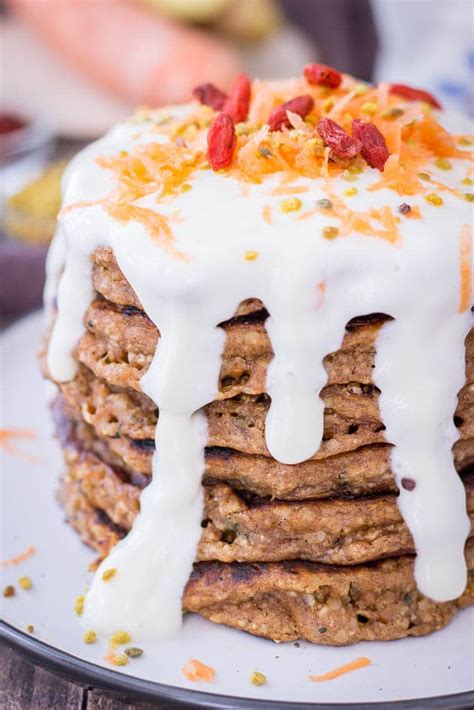 Carrot Cake Pancakes Favorite Dessert Turned Into Yummy Breakfast