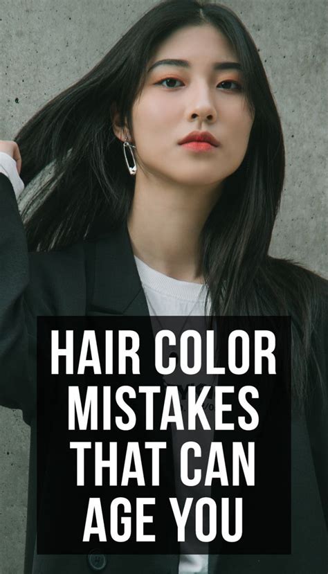 Hair Color Mistakes That Age You Hair Color Most Common Hair Color