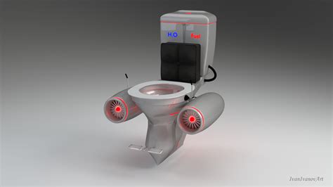 Futuristic Toilet