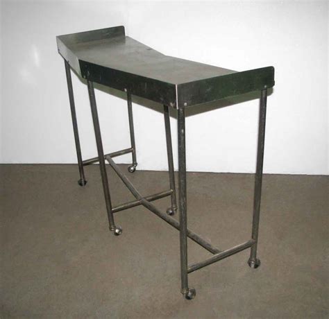 Stainless Steel Lab Table On Wheels Olde Good Things