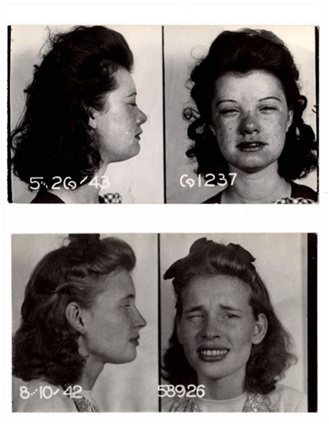Old School Bad Girls Vintage Mugshots Of Female Criminals From The